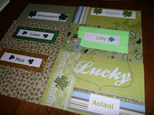 St Patrick's Day card 