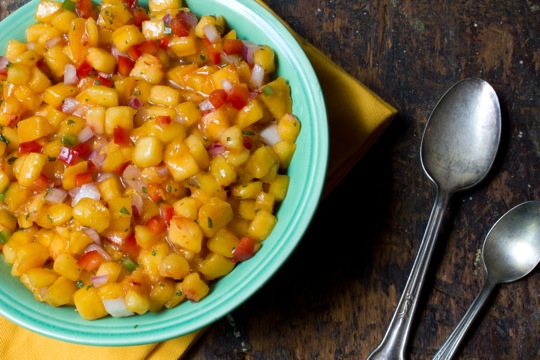 Summer Peach Salsa