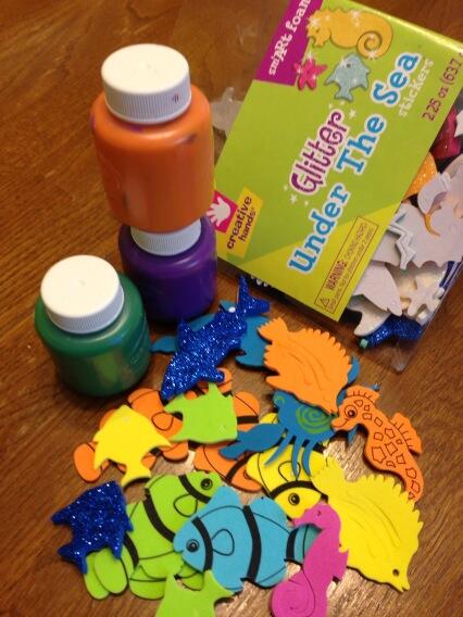 Under the Sea inspired art projects