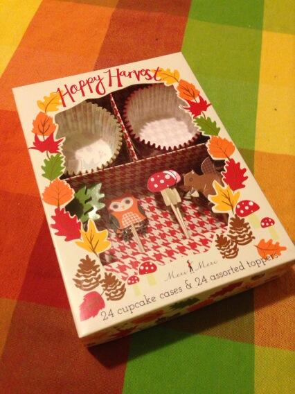 Happy Harvest Cupcake Decoration Kit by Meri Meri 