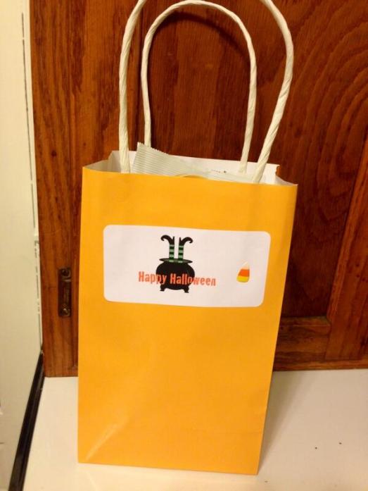 Halloween Party Favor Bags