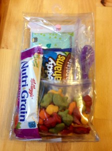 dry snack bag 