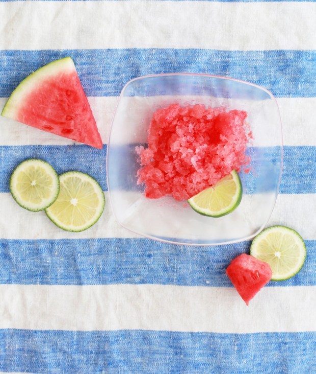 Watermelon-Granita_ from Lemon Stripes